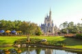 Cinderella Castle in Morning Royalty Free Stock Photo